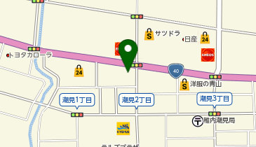 Agu hair qat稚内店の地図画像