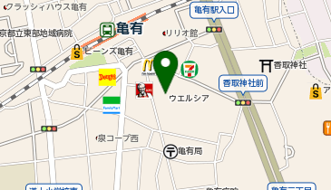 Men&rsquo;s hair salon First 亀有店の地図画像