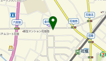CODE.LINE花畑店の地図画像