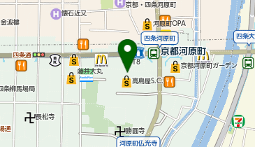AHKAH 京都タカシマヤ店の地図画像