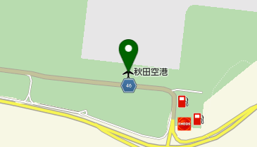 ANA FESTA 秋田空港の地図画像