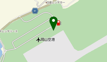 ANA FESTA 岡山空港の地図画像