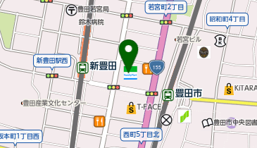 ブルーシール 豊田T-FACEの地図画像