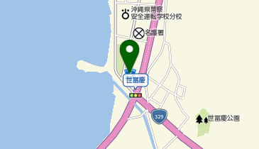 ブルーシール 名護の地図画像