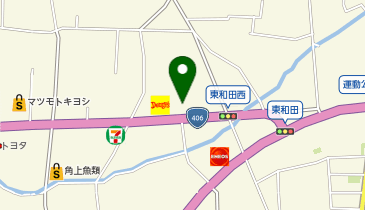 ブルーシール 長野東和田の地図画像