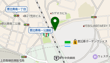 ブルーシール 恵比寿ガーデンプレイスの地図画像