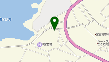 ブルーシール 宮古島パイナガマの地図画像