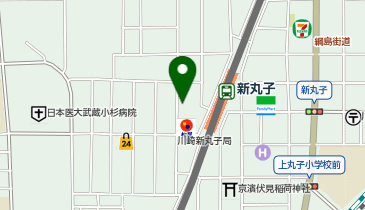 Be House【ビ・ハウス】新丸子店の地図画像