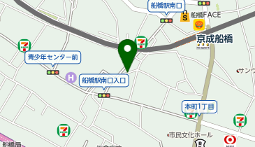 Be House【ビ・ハウス】船橋店の地図画像