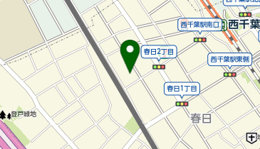 Be House グリーンリーフ 西千葉店の地図画像