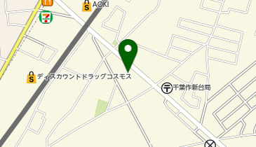 Be House フェイスケアサロン 夢の木の地図画像