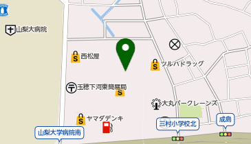 CARD BOX 柳正堂書店イオンタウン山梨中央店の地図画像