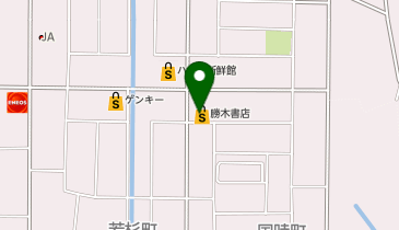 CARD BOX 勝木書店大野店の地図画像