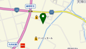 CARD BOX きくざわ書店ナッピィモール店の地図画像