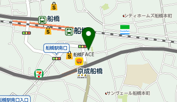 CARD BOX カードボックス船橋駅前店の地図画像