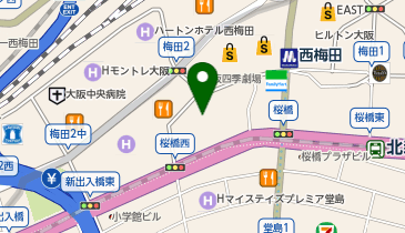 CARD BOX カードボックスオーサカ店の地図画像