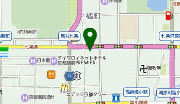 CARD BOX カードボックス京都店の地図画像