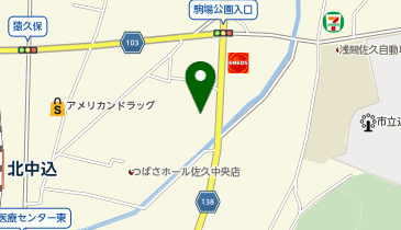 CARD BOX 再楽リプラス佐久本店の地図画像