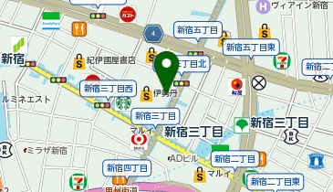 CELINE TOKYO SHINJUKU ISETAN LEATHER GOODSの地図画像