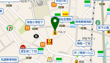 CELINE TOKYO SHIBUYA PARCO LEATHER GOODS TEMP STOREの地図画像