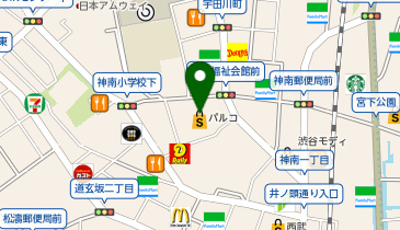 CELINE SHIBUYA PARCO POP UP MENの地図画像