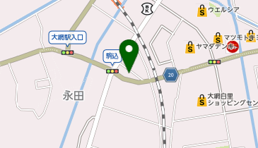 デイバイデイ(Day by Day) d&rsquo;hair 大網店の地図画像