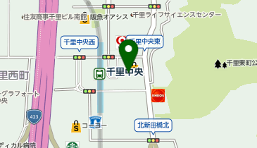 アンテノール 千里阪急店の地図画像