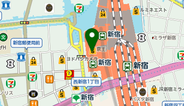 アンテノール 新宿京王店の地図画像