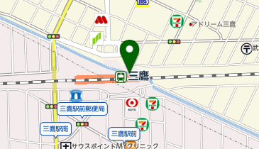 アンテノール アトレヴィ三鷹店の地図画像