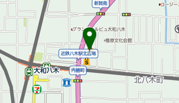 アンテノール 橿原近鉄店(喫茶併設)の地図画像