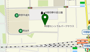 エキスパートオフィス Expert Office Nakano Central Parkの地図画像