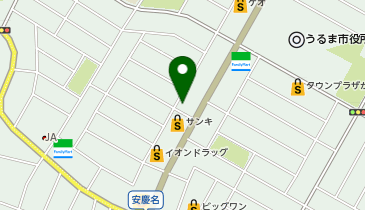 エクササイズコーチ うるまみどり町店の地図画像