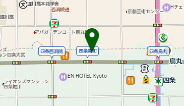 エクササイズコーチ 四条烏丸店の地図画像