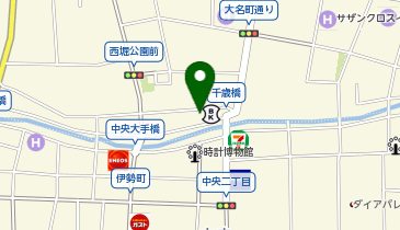 オリックス自動車株式会社 松本支店の地図画像
