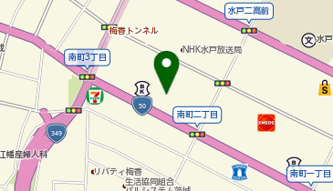 オリックス自動車株式会社 水戸支店の地図画像