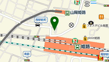 オリックス自動車株式会社 姫路支店の地図画像