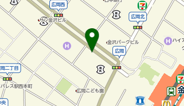 オリックス自動車株式会社 金沢支店の地図画像