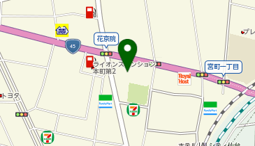 オリックス自動車株式会社 東日本ロジスティクス営業第一部の地図画像