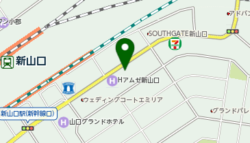 オリックス自動車株式会社 山口支店の地図画像