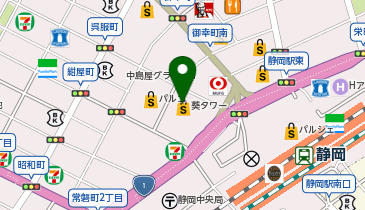 オリックス自動車株式会社 静岡支店の地図画像