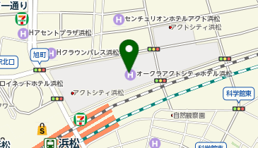 オリックス自動車株式会社 浜松支店の地図画像