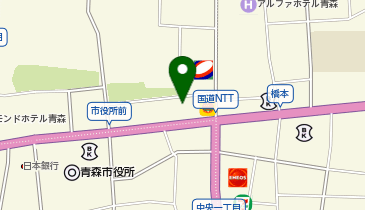 オリックス自動車株式会社 青森支店の地図画像