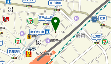 オリックス自動車株式会社 長野支店の地図画像