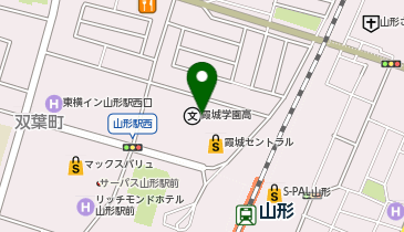オリックス自動車株式会社 山形支店の地図画像