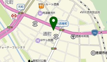 オリックス自動車株式会社 徳島支店の地図画像