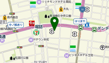 オリックス自動車株式会社 高知支店の地図画像