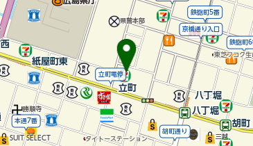 オリックス自動車株式会社 広島支店の地図画像