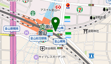 カラオケJOYJOY 金山駅前店の地図画像