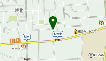 カラオケJOYJOY 掛川城西店の地図画像