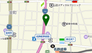 カラオケJOYJOY 名鉄岐阜駅店の地図画像